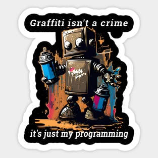 Graffiti Robot Programming 1.2 Sticker
